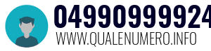 Numero di telefono 04990999924 04990999924