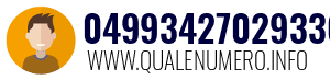 Numero di telefono 04993427029336 04993427029336