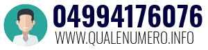 Numero di telefono 04994176076 04994176076