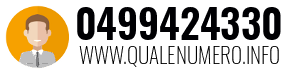Numero di telefono 0499424330 0499424330
