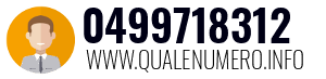 Numero di telefono 0499718312 0499718312
