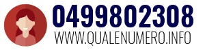Numero di telefono 0499802308 0499802308
