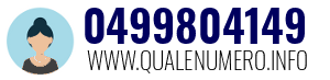 Numero di telefono 0499804149 0499804149