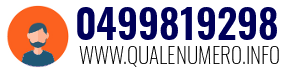 Numero di telefono 0499819298 0499819298