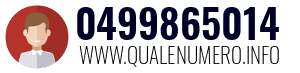 Numero di telefono 0499865014 0499865014