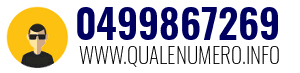 Numero di telefono 0499867269 0499867269