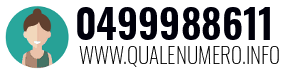 Numero di telefono 0499988611 0499988611
