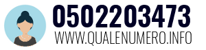 Numero di telefono 0502203473 0502203473