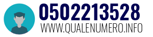 Numero di telefono 0502213528 0502213528