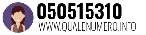 Numero di telefono 050515310 050515310