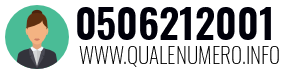 Numero di telefono 0506212001 0506212001