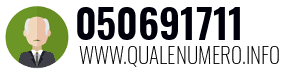 Numero di telefono 050691711 050691711