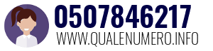 Numero di telefono 0507846217 0507846217