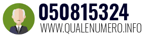 Numero di telefono 050815324 050815324