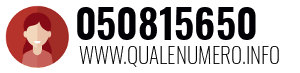 Numero di telefono 050815650 050815650