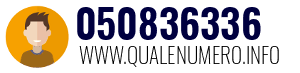 Numero di telefono 050836336 050836336