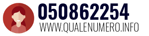Numero di telefono 050862254 050862254