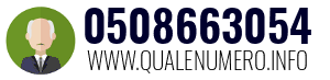 Numero di telefono 0508663054 0508663054