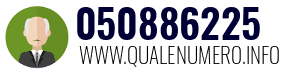 Numero di telefono 050886225 050886225