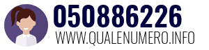Numero di telefono 050886226 050886226