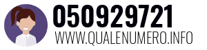 Numero di telefono 050929721 050929721