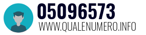 Numero di telefono 05096573 05096573