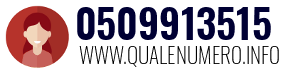 Numero di telefono 0509913515 0509913515