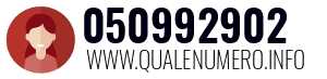 Numero di telefono 050992902 050992902