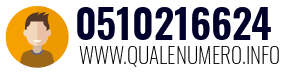Numero di telefono 0510216624 0510216624