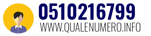 Numero di telefono 0510216799 0510216799