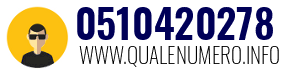 Numero di telefono 0510420278 0510420278