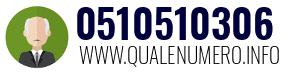 Numero di telefono 0510510306 0510510306