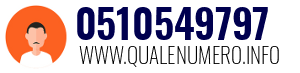 Numero di telefono 0510549797 0510549797