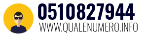 Numero di telefono 0510827944 0510827944