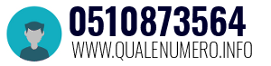 Numero di telefono 0510873564 0510873564