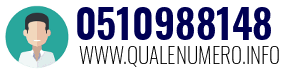 Numero di telefono 0510988148 0510988148