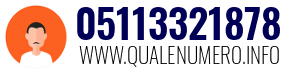 Numero di telefono 05113321878 05113321878