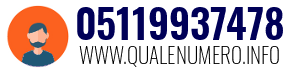 Numero di telefono 05119937478 05119937478