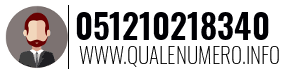 Numero di telefono 051210218340 051210218340