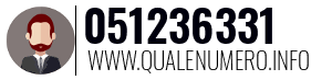 Numero di telefono 051236331 051236331