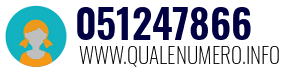 Numero di telefono 051247866 051247866