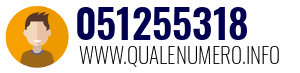 Numero di telefono 051255318 051255318