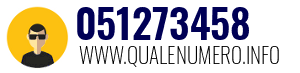 Numero di telefono 051273458 051273458