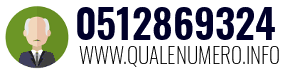Numero di telefono 0512869324 0512869324