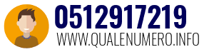 Numero di telefono 0512917219 0512917219