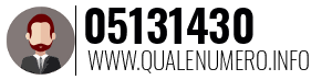 Numero di telefono 05131430 05131430