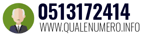 Numero di telefono 0513172414 0513172414