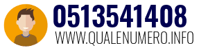 Numero di telefono 0513541408 0513541408