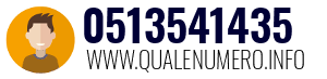 Numero di telefono 0513541435 0513541435
