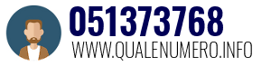 Numero di telefono 051373768 051373768